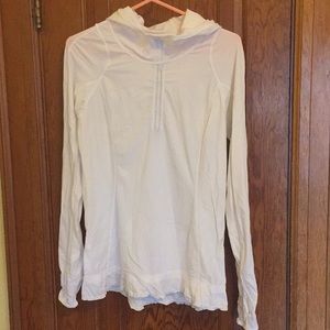 White Lululemon Athletica Hoodie